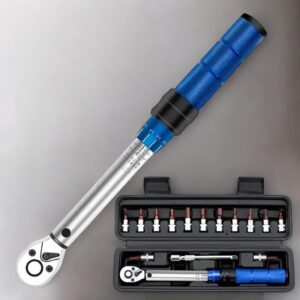 15Pcs Set Bicycle Torque Wrench Set 1/4